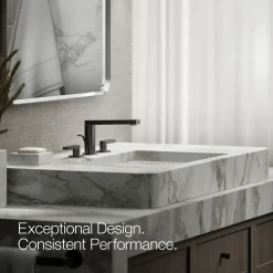 Widespread bathroom sink faucet with Lever handles, 1.2 gpm^Kohler Outlet