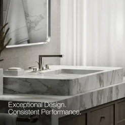 Widespread bathroom sink faucet with Lever handles, 1.2 gpm^Kohler Outlet