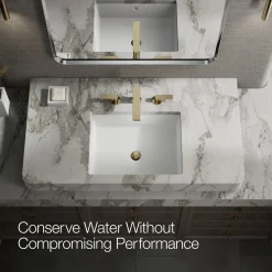 Widespread bathroom sink faucet with Lever handles, 1.2 gpm^Kohler Outlet