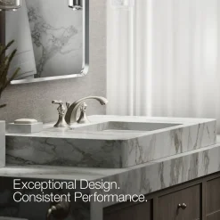 Widespread bathroom sink faucet, 1.2 gpm^Kohler New