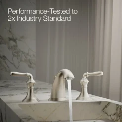 Widespread bathroom sink faucet, 1.2 gpm^Kohler New
