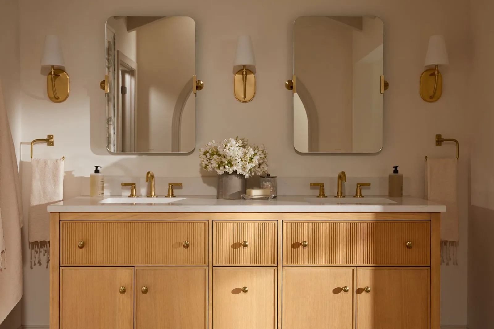 Widespread bathroom sink faucet, 1.2 gpm^Kohler Best