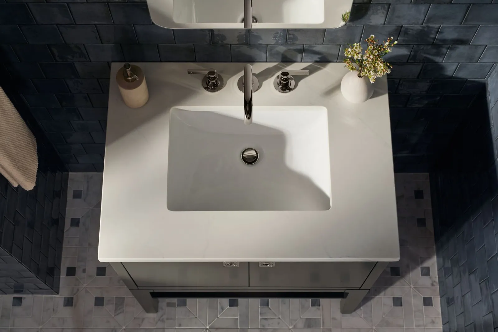 Widespread bathroom sink faucet, 1.2 gpm^Kohler Best