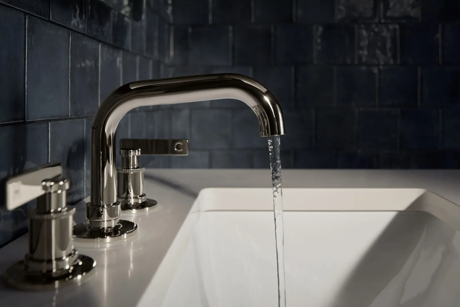 Widespread bathroom sink faucet, 1.2 gpm^Kohler Best