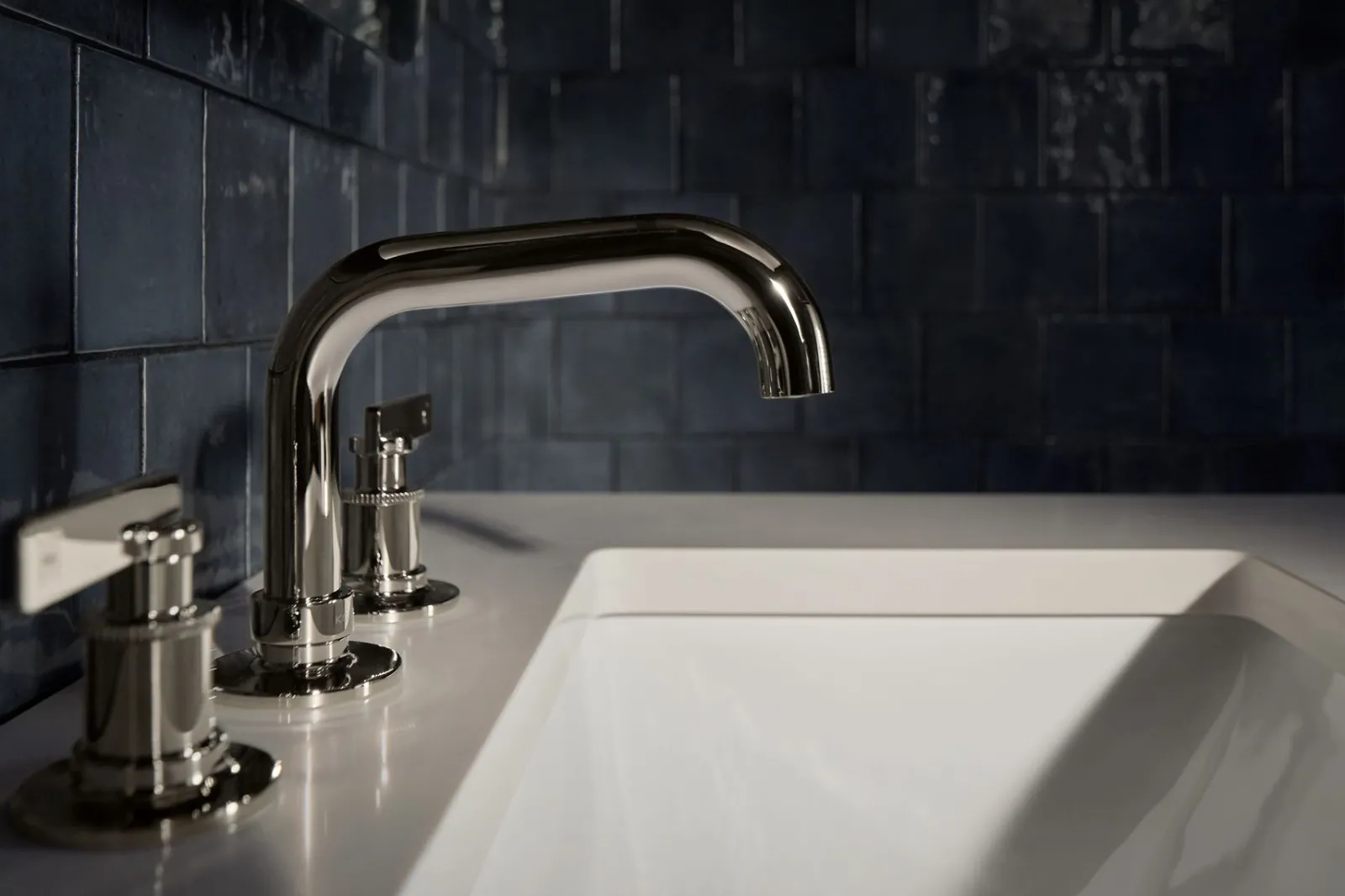 Widespread bathroom sink faucet, 1.2 gpm^Kohler Best
