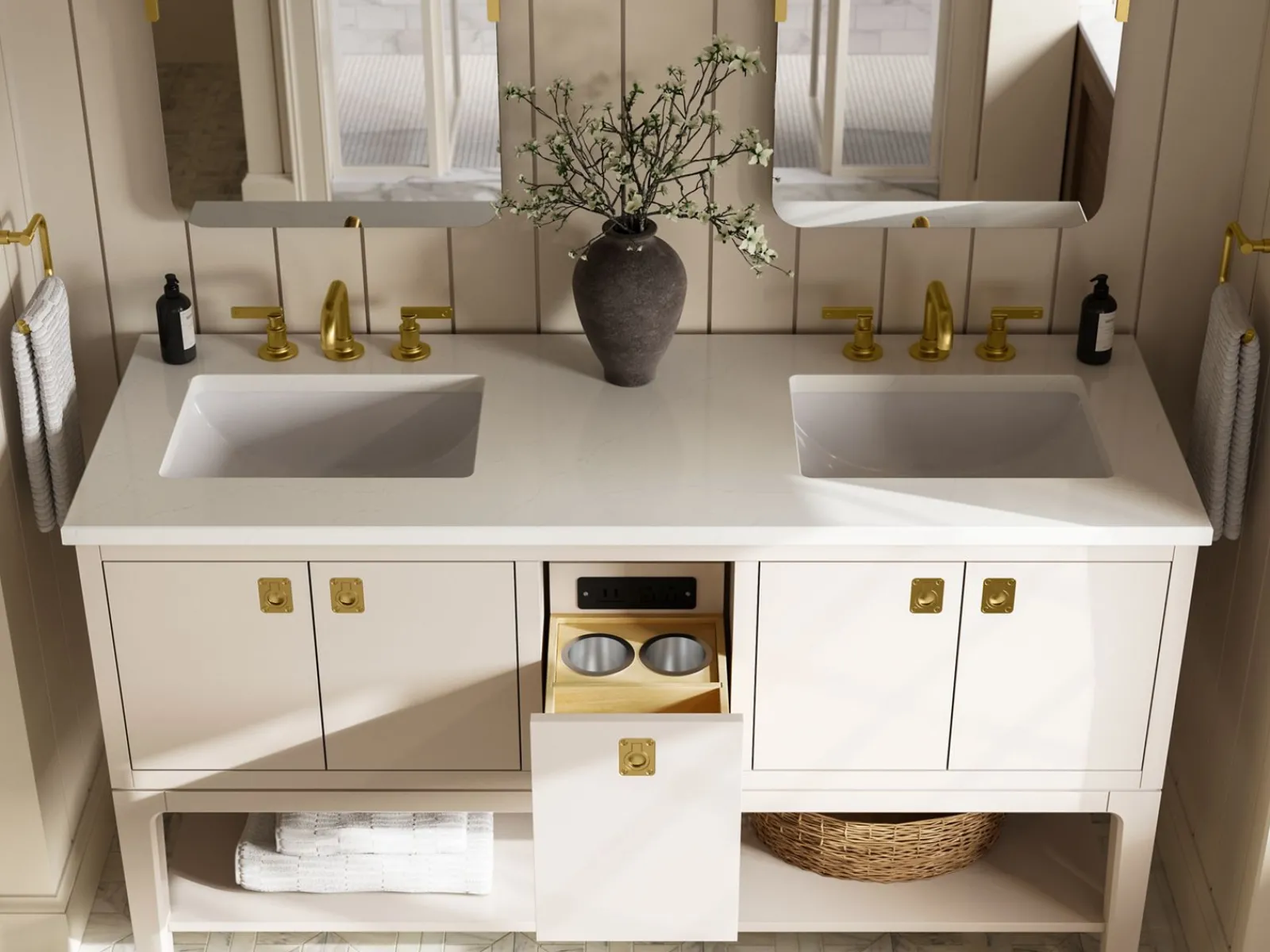 Widespread bathroom sink faucet, 1.2 gpm^Kohler Best