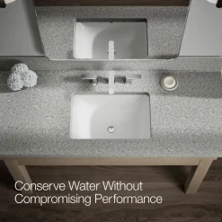 Widespread bathroom sink faucet, 1.2 gpm^Kohler Hot