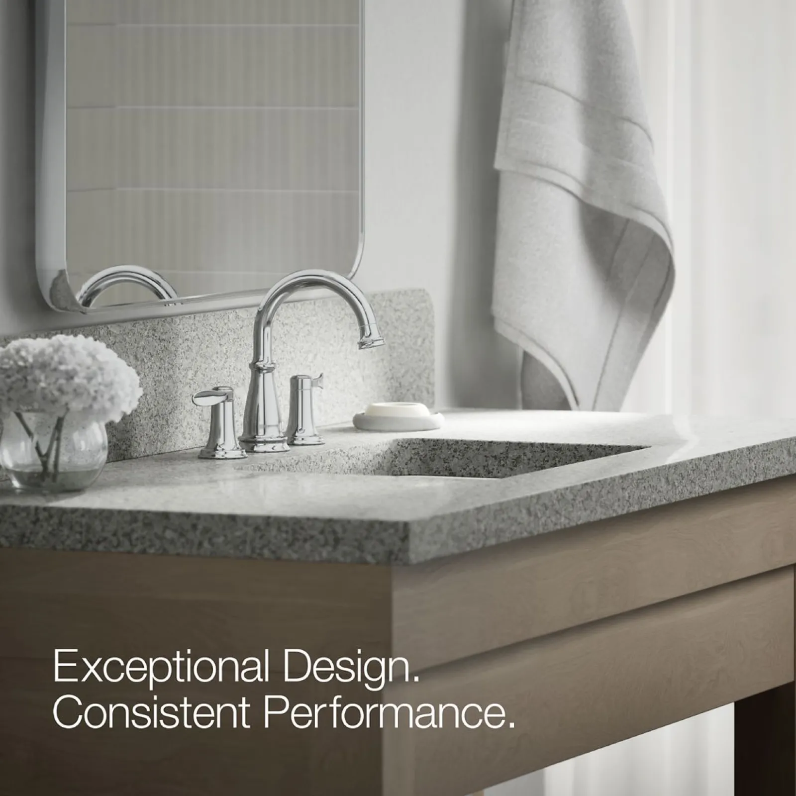 Widespread bathroom sink faucet, 1.2 gpm^Kohler Outlet