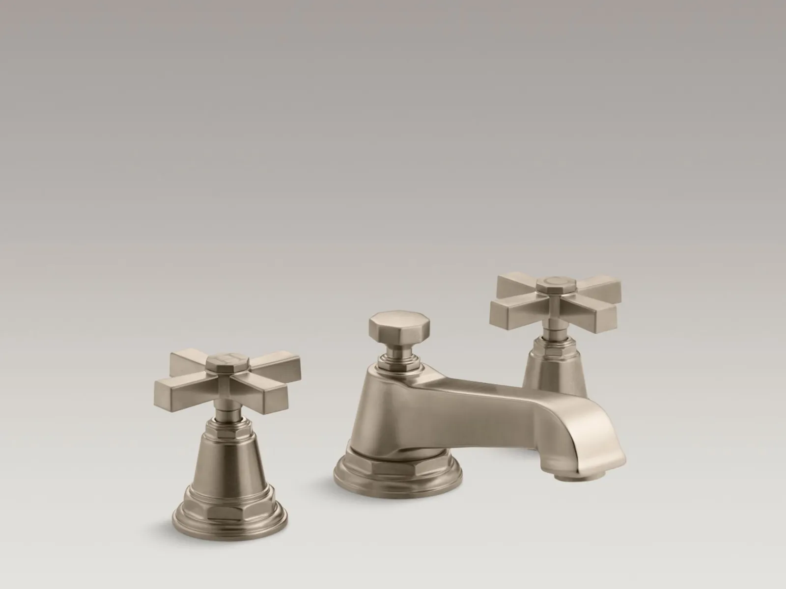 Widespread bathroom sink faucet with Cross handles, 1.2 gpm^Kohler Discount