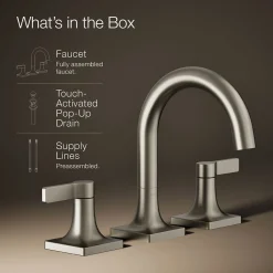 Widespread bathroom sink faucet, 1.2 gpm^Kohler Discount