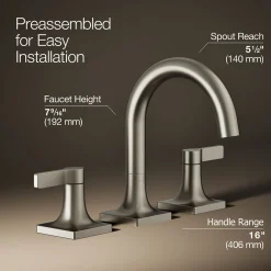 Widespread bathroom sink faucet, 1.2 gpm^Kohler Discount