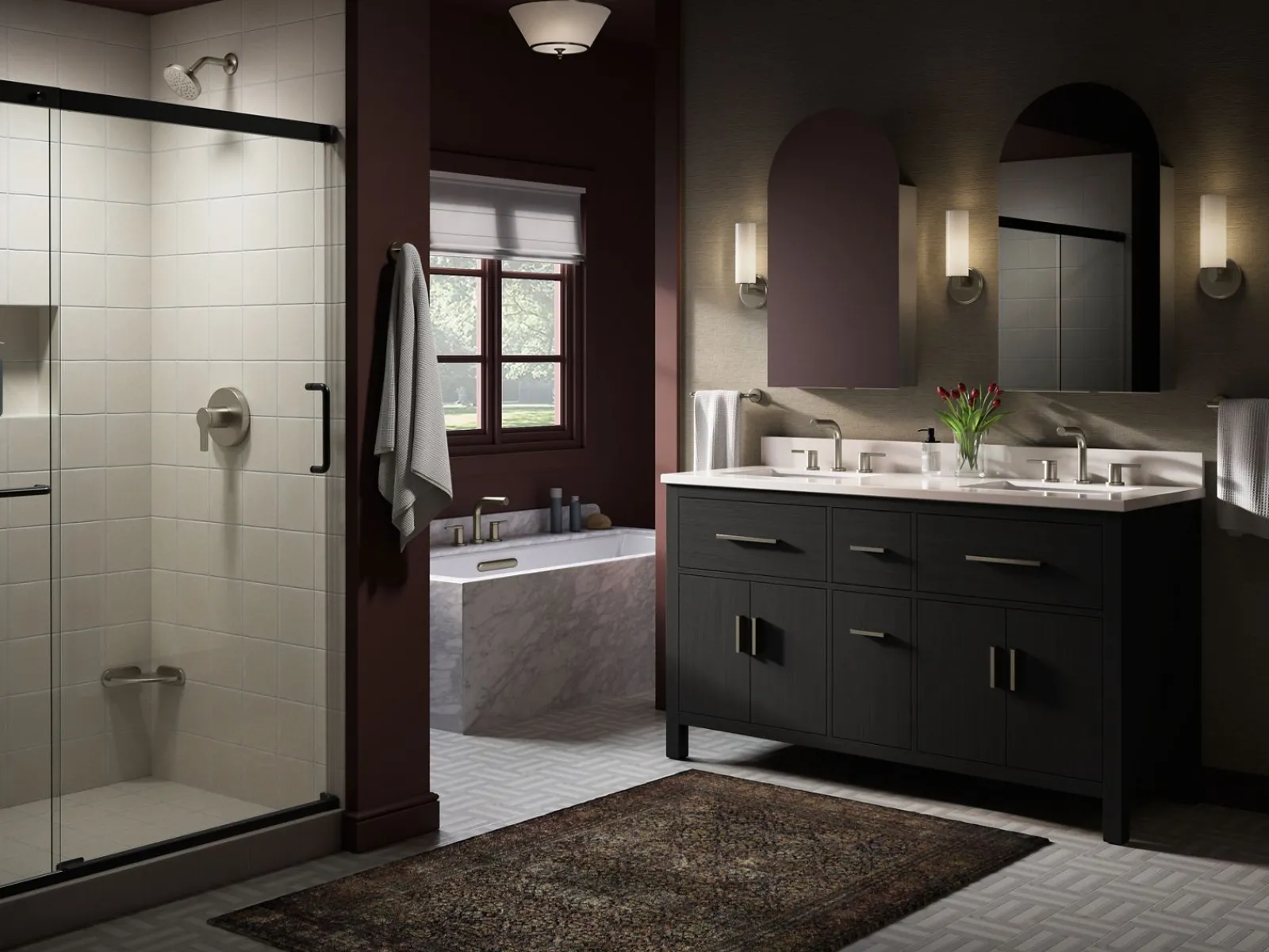 Widespread bathroom sink faucet, 1.2 gpm^Kohler Discount