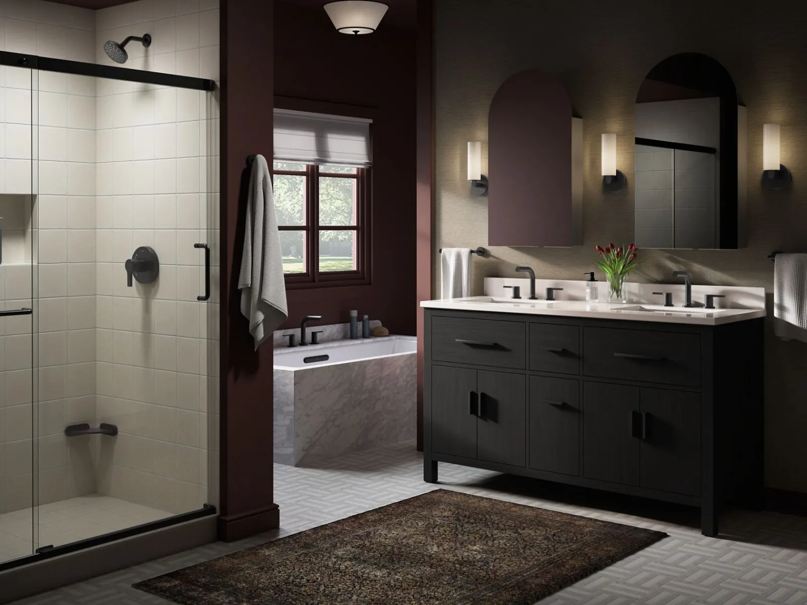 Widespread bathroom sink faucet, 1.2 gpm^Kohler Discount