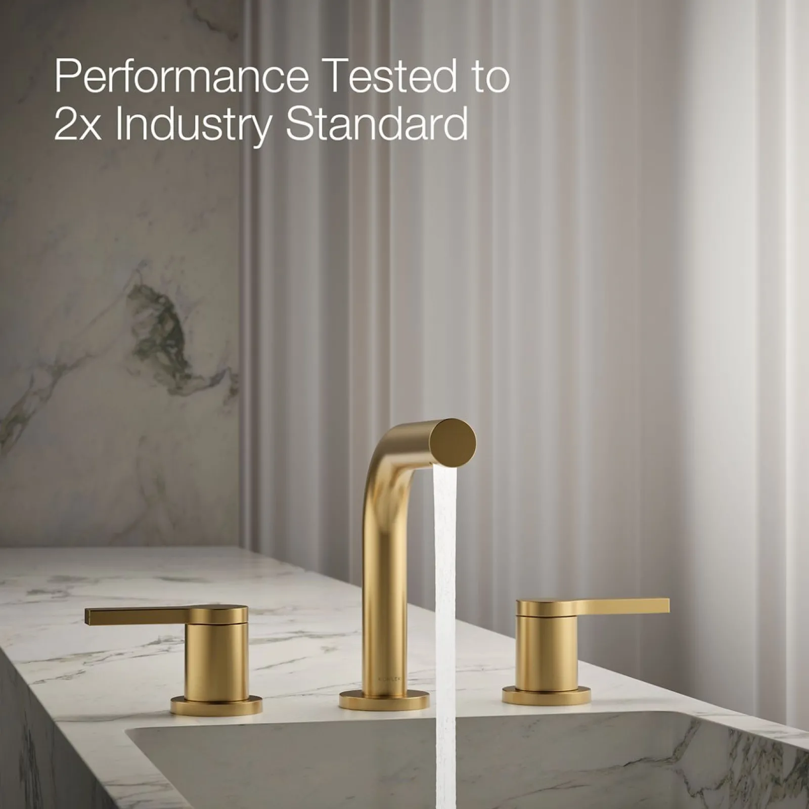 Widespread bathroom sink faucet, 1.2 gpm^Kohler Discount