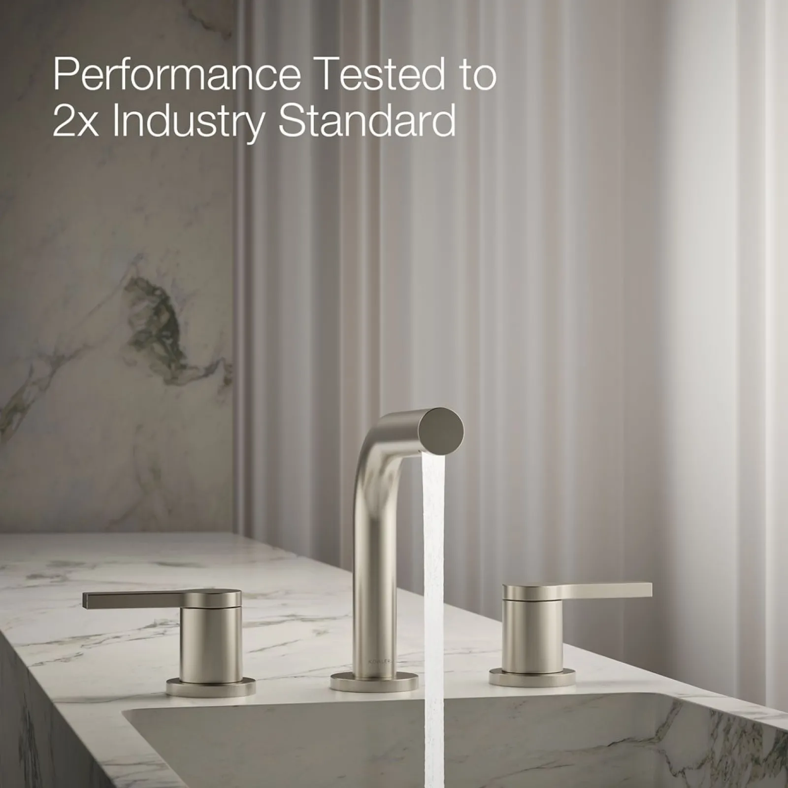 Widespread bathroom sink faucet, 1.2 gpm^Kohler Discount