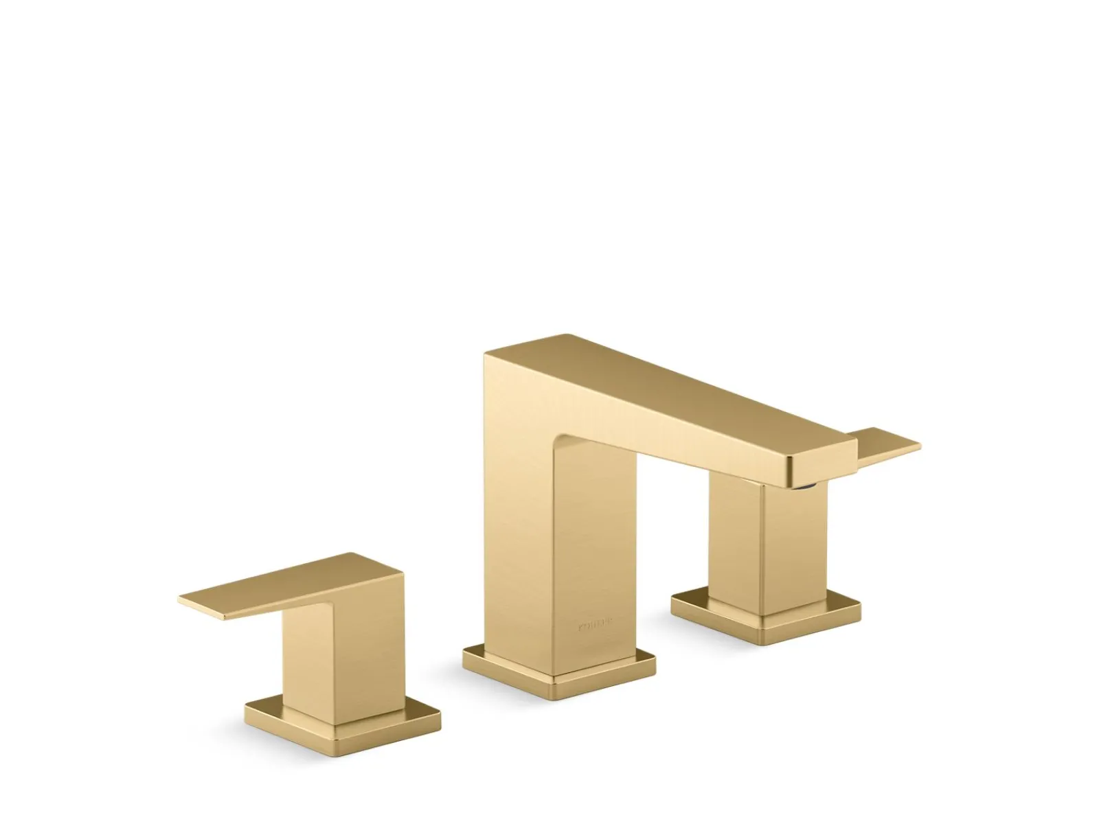 Widespread bathroom sink faucet, 0.5 gpm^Kohler Hot