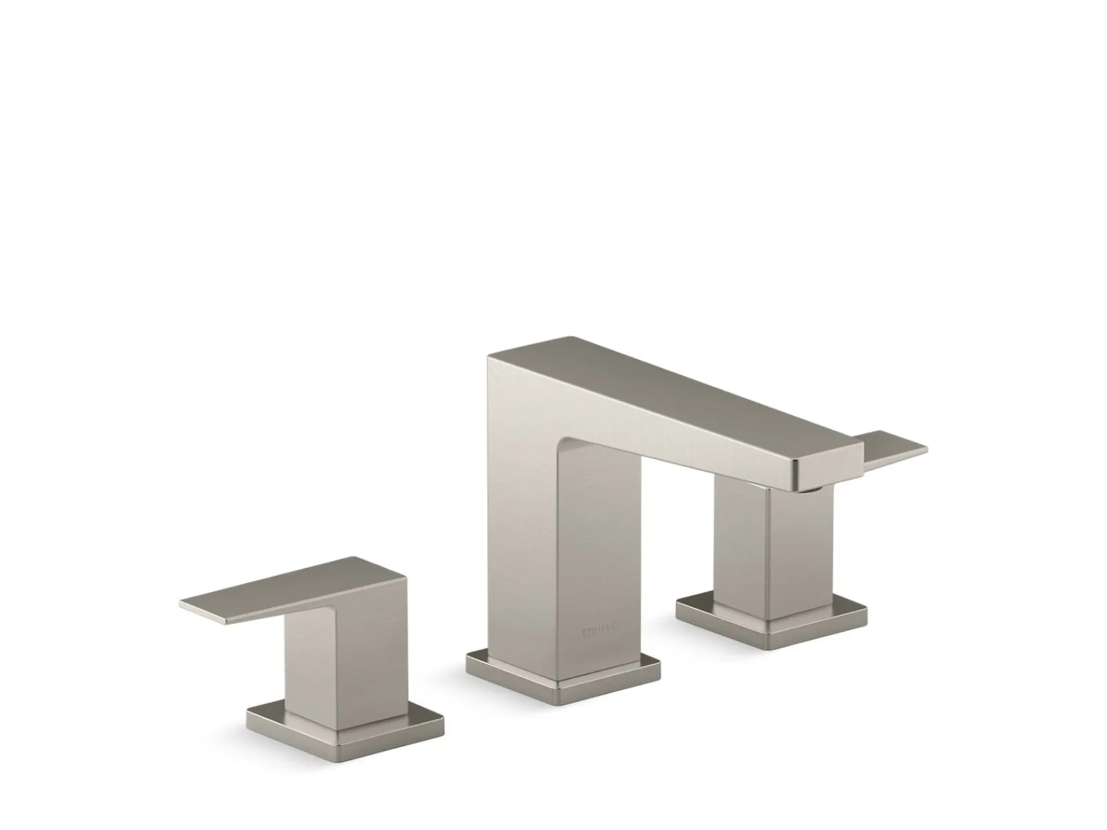 Widespread bathroom sink faucet, 0.5 gpm^Kohler Hot