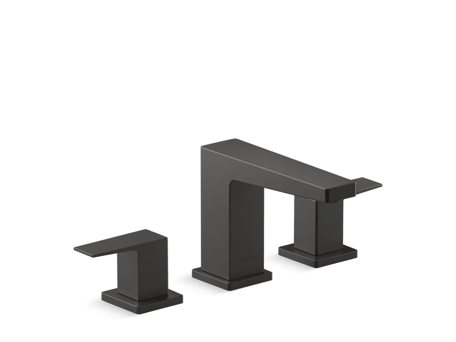 Widespread bathroom sink faucet, 0.5 gpm^Kohler Hot