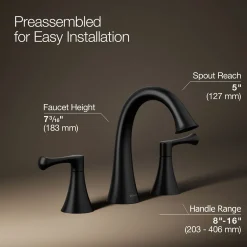 Widespread bathroom sink faucet, 1.2 gpm^Kohler Sale