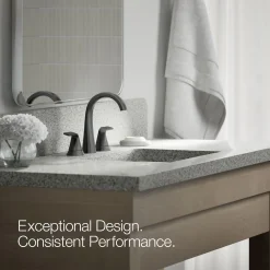 Widespread bathroom sink faucet, 1.2 gpm^Kohler Best