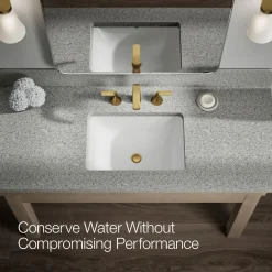 Widespread bathroom sink faucet, 1.2 gpm^Kohler Best