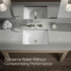 Widespread bathroom sink faucet, 1.2 gpm^Kohler Best