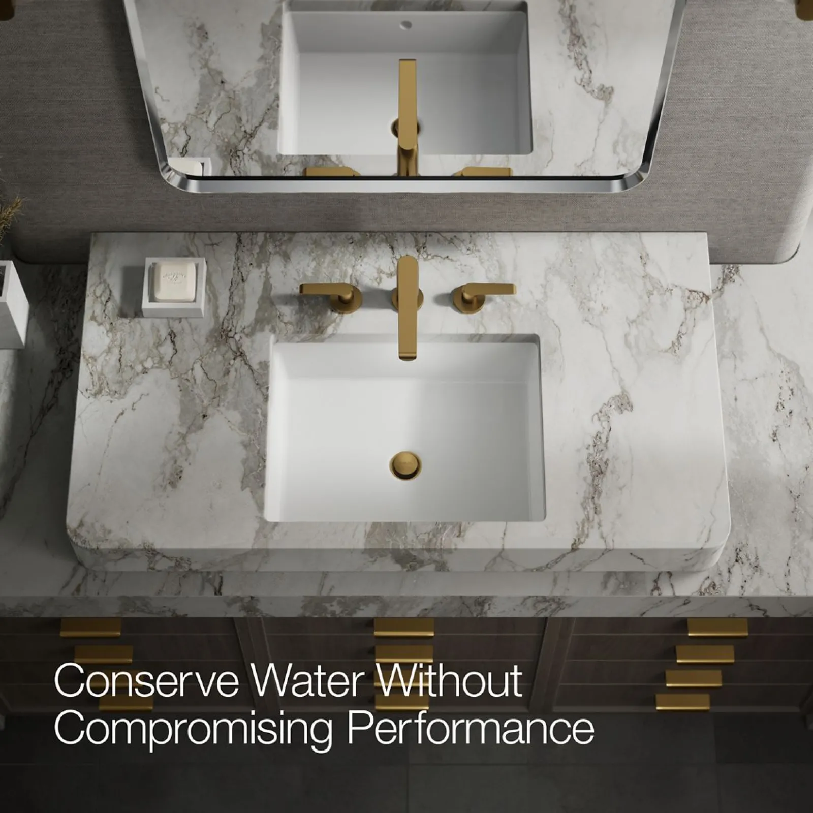 Widespread bathroom sink faucet, 1.2 gpm^Kohler New