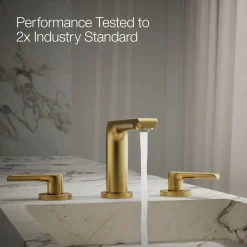 Widespread bathroom sink faucet, 1.2 gpm^Kohler New