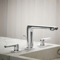 Widespread bathroom sink faucet, 1.2 gpm^Kohler New