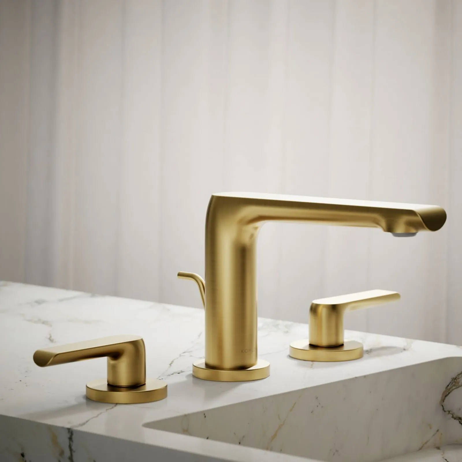 Widespread bathroom sink faucet, 1.2 gpm^Kohler New
