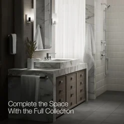Widespread bathroom sink faucet, 0.5 gpm^Kohler New