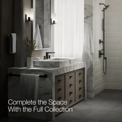 Widespread bathroom sink faucet, 0.5 gpm^Kohler New