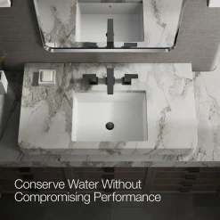 Widespread bathroom sink faucet, 0.5 gpm^Kohler New