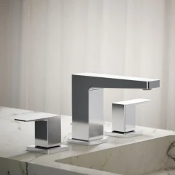 Widespread bathroom sink faucet, 0.5 gpm^Kohler New