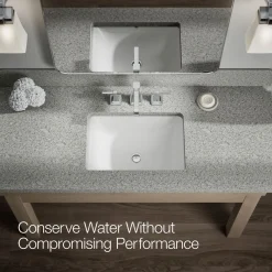 Widespread bathroom sink faucet, 1.2 gpm^Kohler