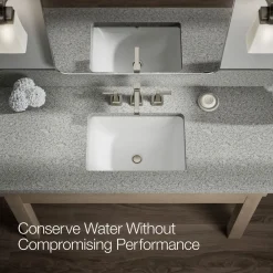 Widespread bathroom sink faucet, 1.2 gpm^Kohler