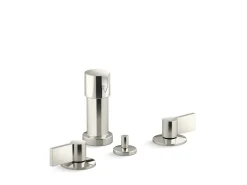 Widespread bidet faucet with Lever handles^Kohler Best
