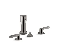 Widespread bidet faucet with lever handles^Kohler Outlet