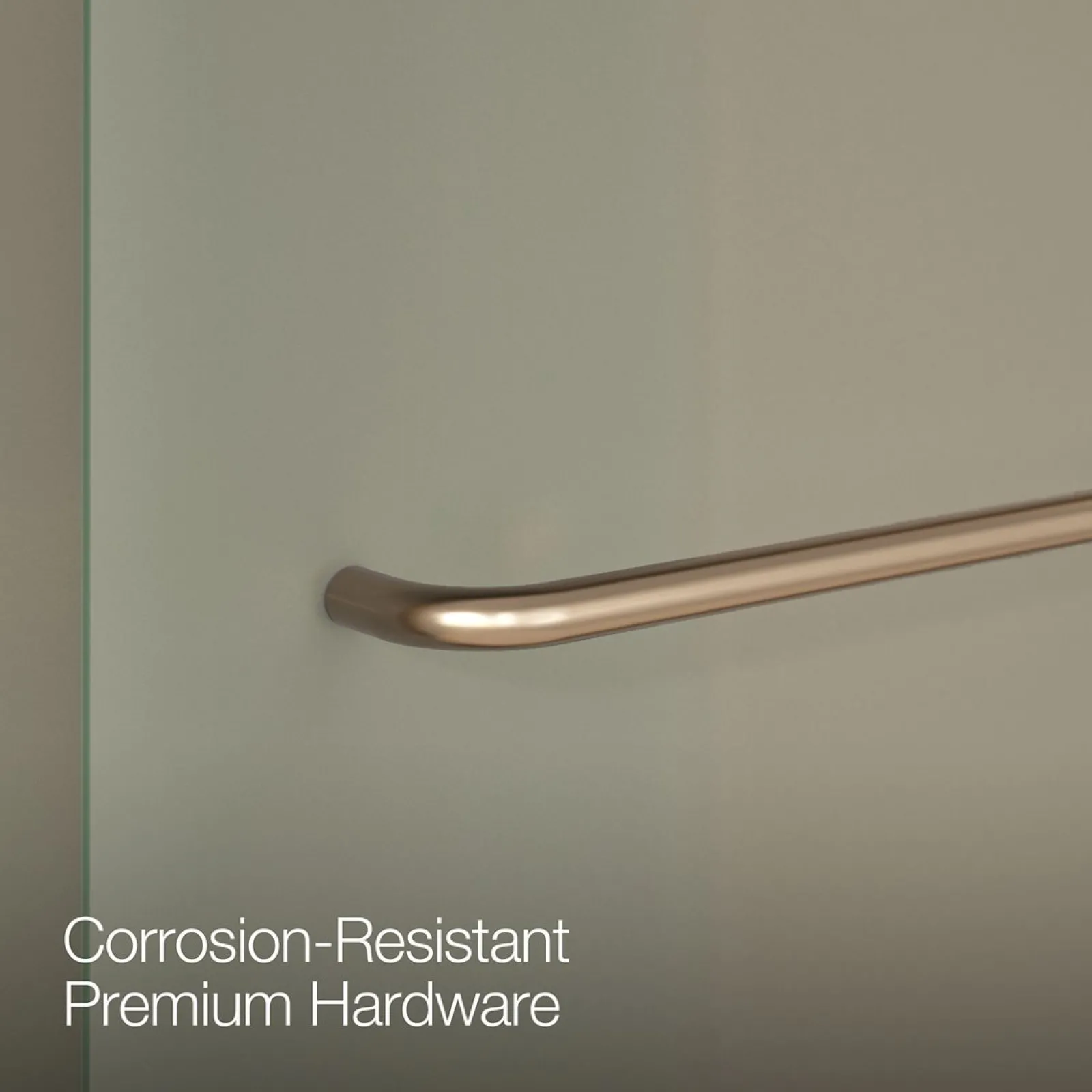 56-5/8"-59-5/8" W x 74" H bypass shower door with 1/4"-thick Frosted glass^Kohler