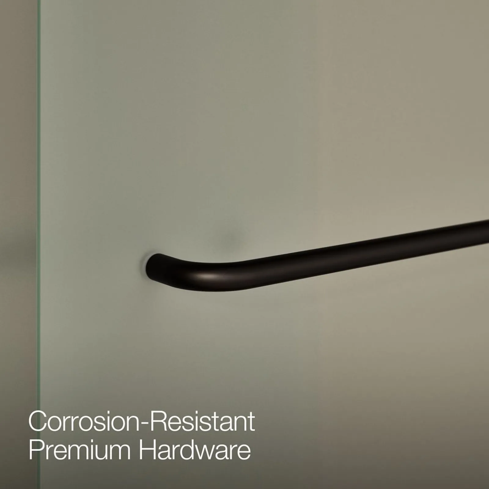 56-5/8"-59-5/8" W x 74" H bypass shower door with 1/4"-thick Frosted glass^Kohler