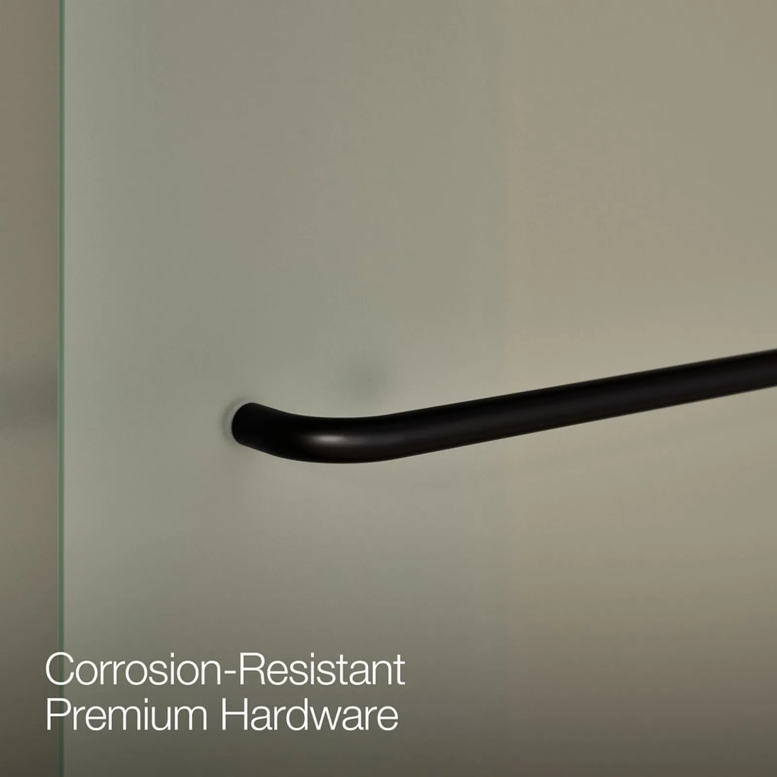 56-5/8"-59-5/8" W x 74" H bypass shower door with 1/4"-thick Frosted glass^Kohler