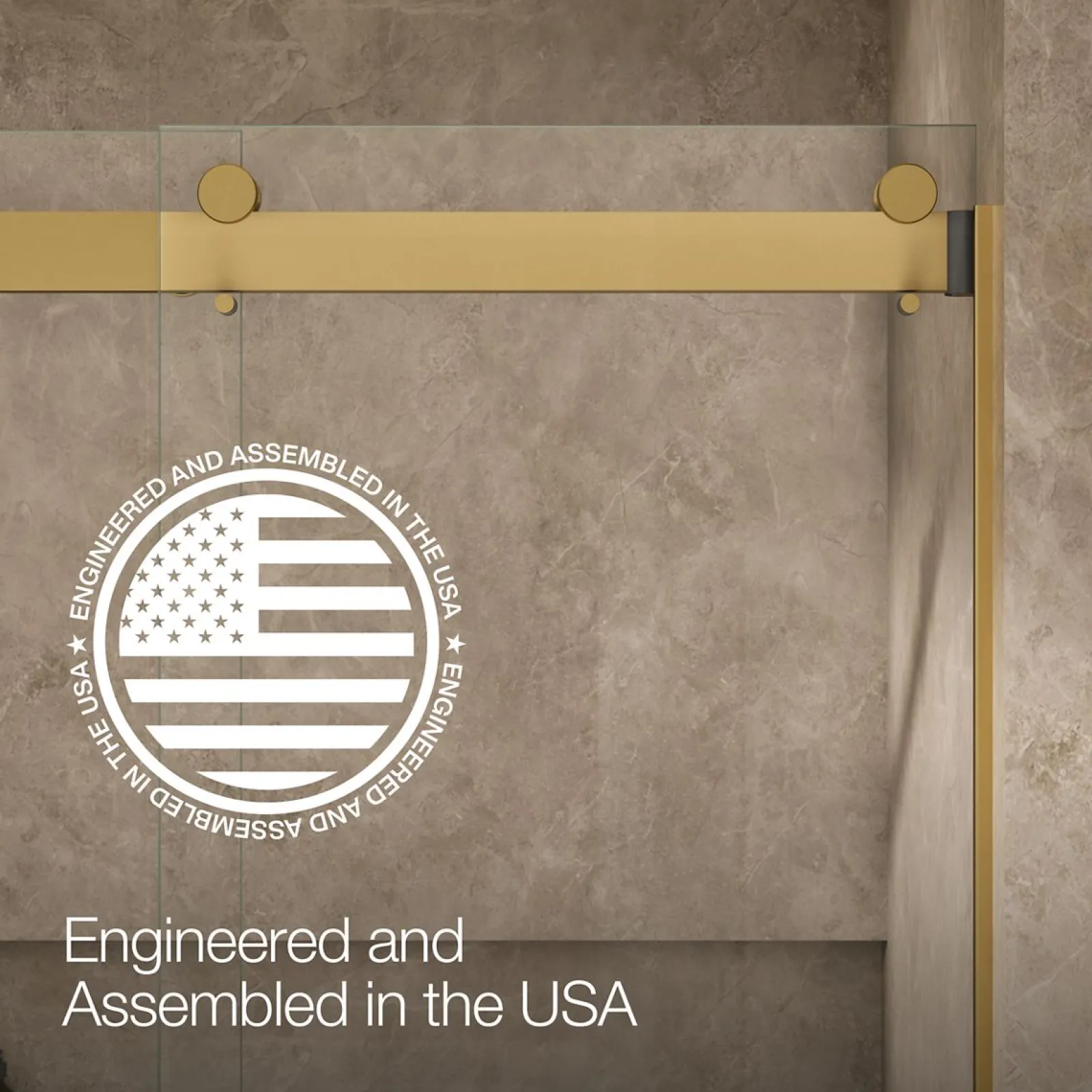 54"-60" W x 80-1/4" H bypass shower door with 3/8"-thick Crystal Clear glass^Kohler Discount