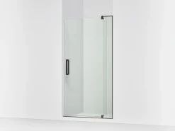 39-1/8"-44" W x 74" H pivot shower door with 5/16"-thick Crystal Clear glass^Kohler Clearance