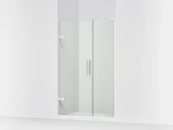 46"-46-3/4" W x 71-3/4" H pivot shower door with 3/8"-thick Crystal Clear glass^Kohler Hot