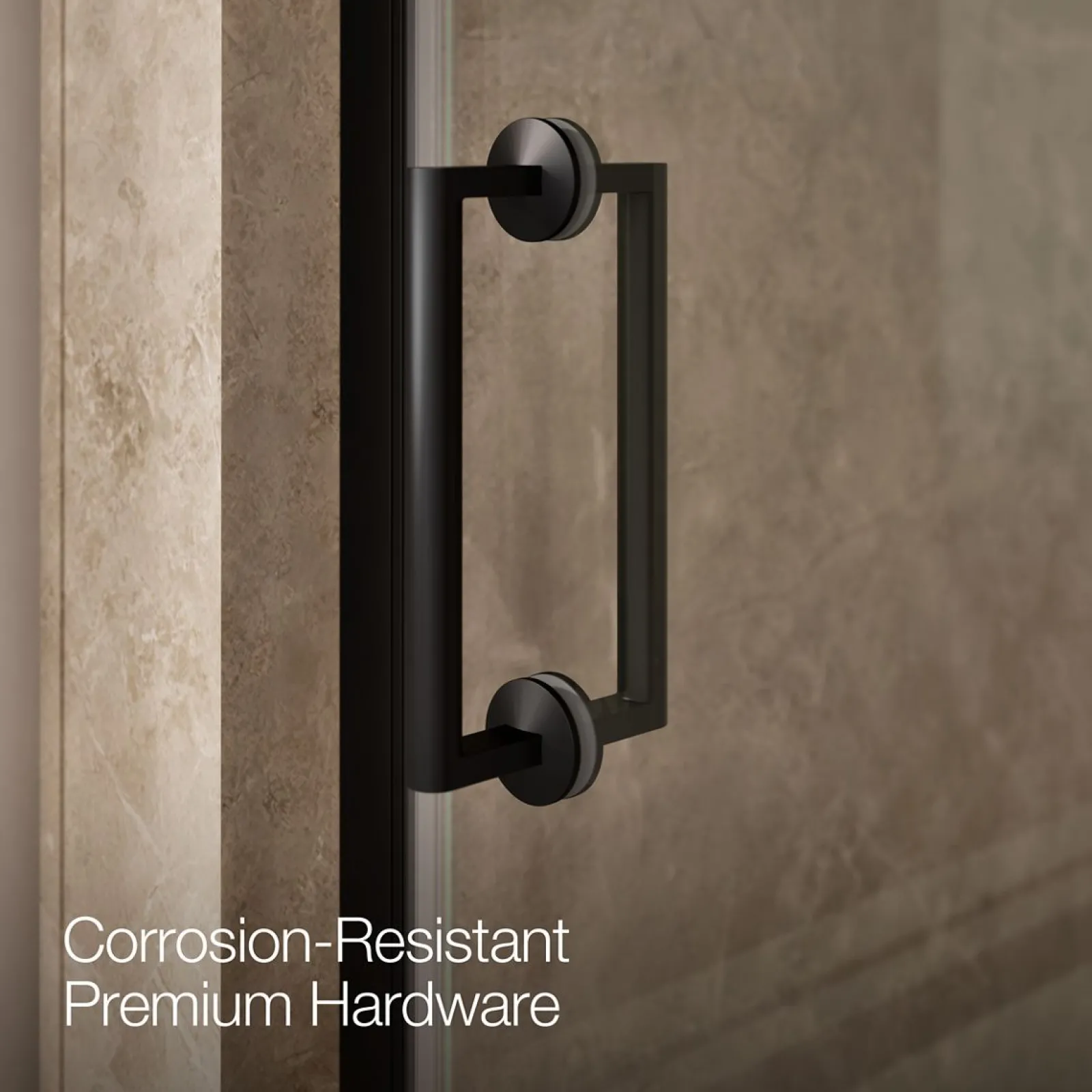 27-5/8"-28-3/8" W x 71-5/8" H pivot shower door with 3/8"-thick Crystal Clear glass^Kohler Sale