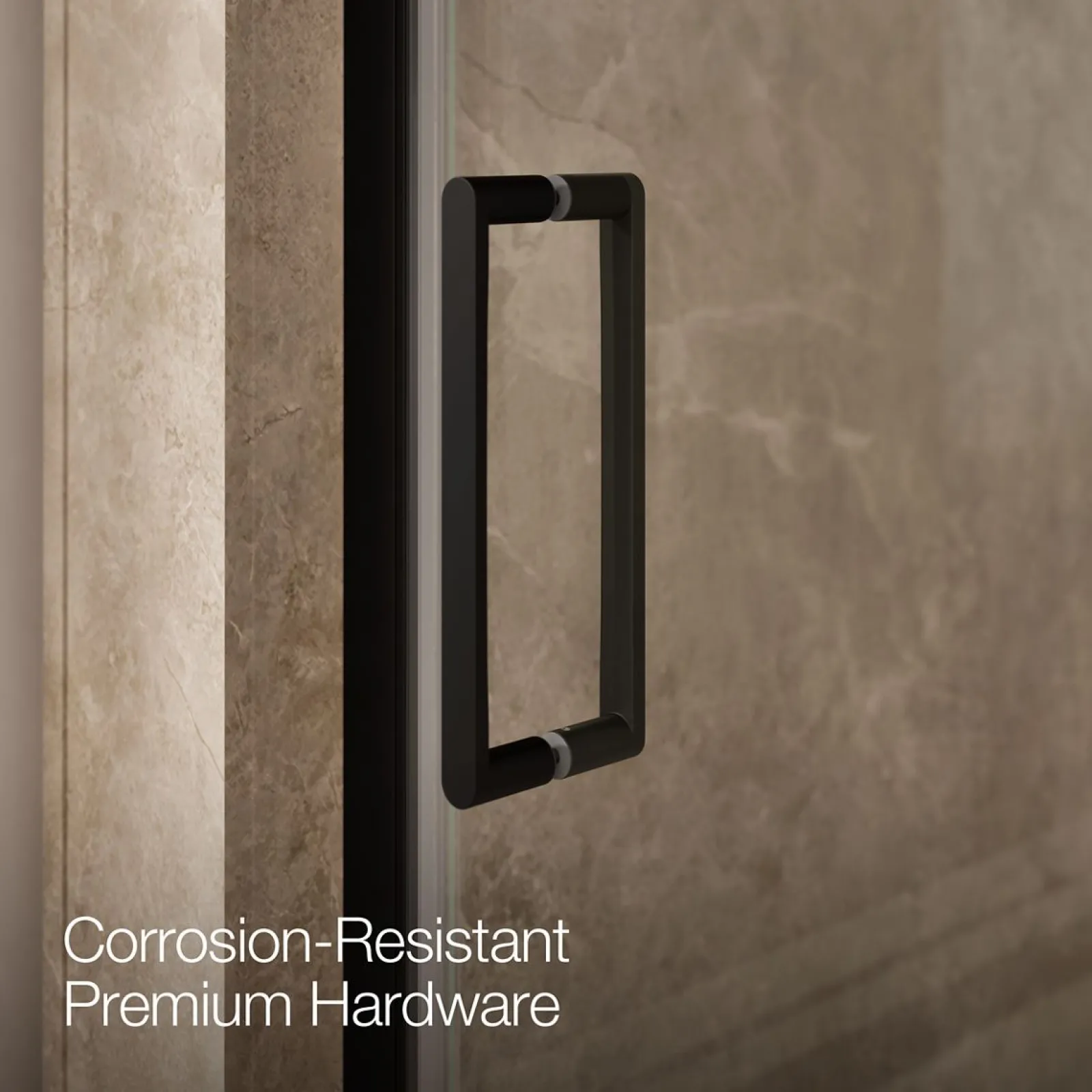 29-5/8"-30-3/8" W x 71-5/8" H pivot shower door with 3/8"-thick Crystal Clear glass^Kohler Hot