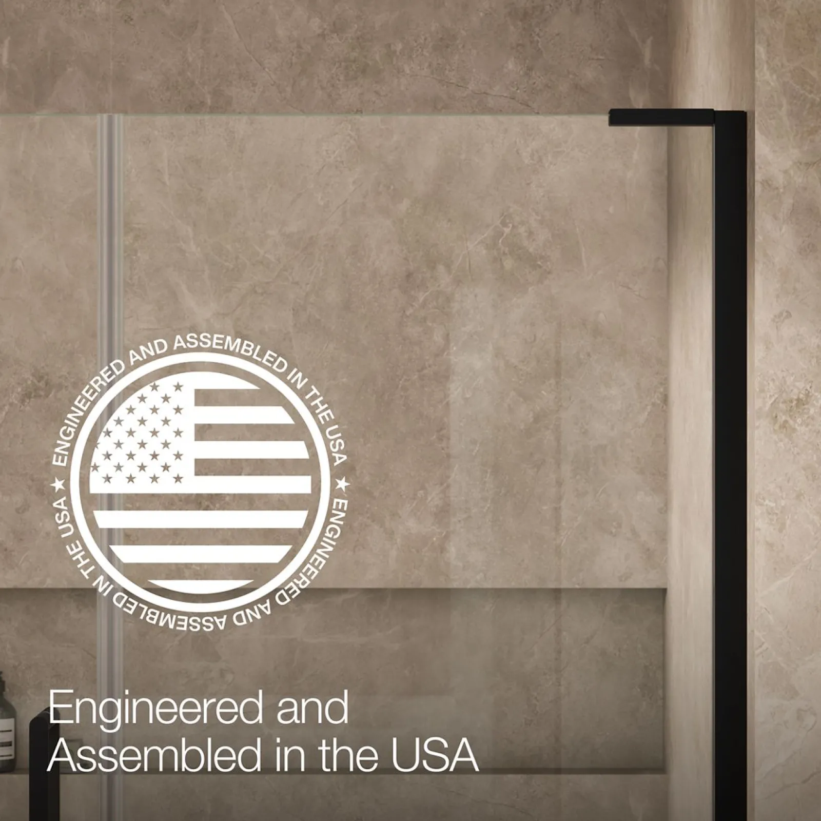 57-1/4"-58" W x 71-3/4" H pivot shower door with 3/8"-thick Crystal Clear glass^Kohler Hot