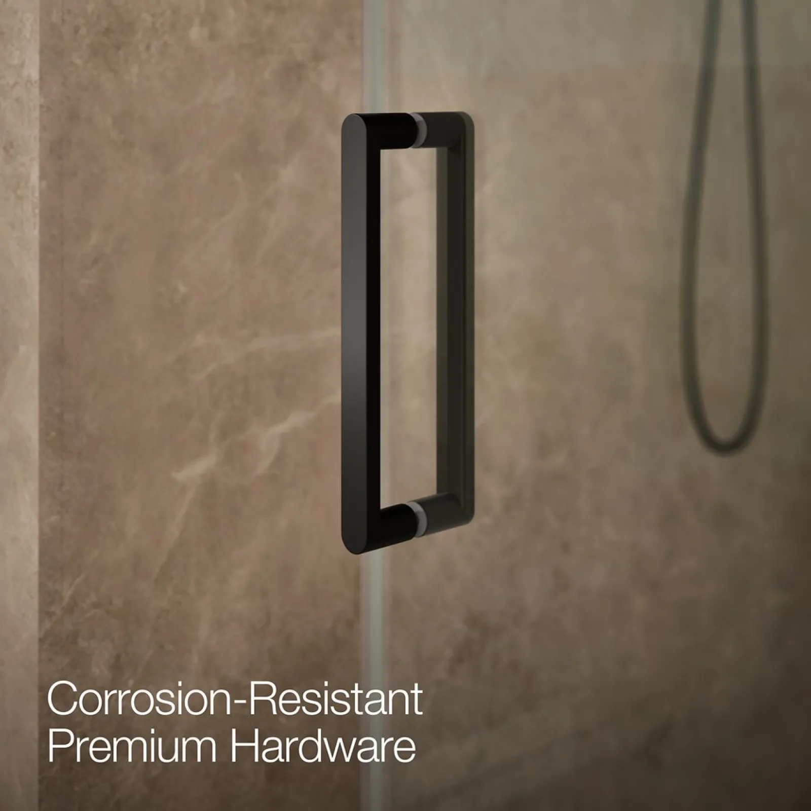 44-1/8"-47-7/8" W x 78" H sliding shower door with 3/8"-thick Crystal Clear glass^Kohler Discount