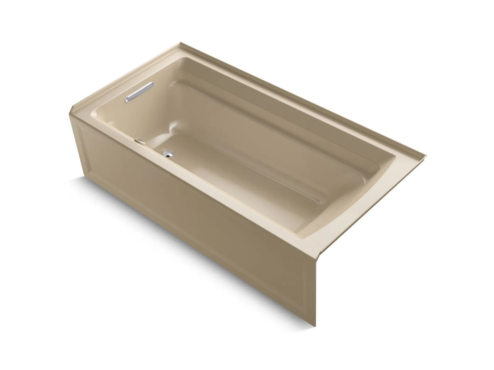 72" x 36" alcove bath, left drain^Kohler New