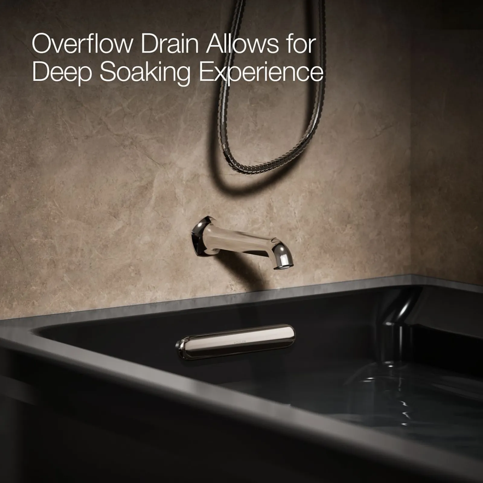 72" x 36" alcove bath, left drain^Kohler New